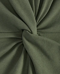 On 34th Women's Knot-Front Knit Midi Dress