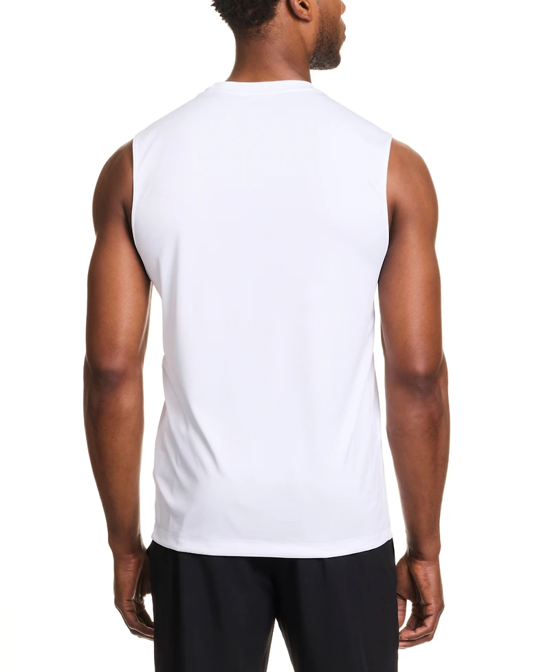 Reebok Men's Sleeveless Logo Tech Tank Top