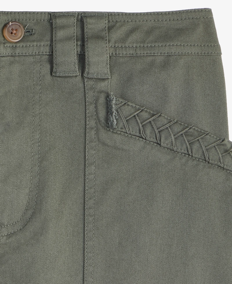 On 34th Women's Braided-Trim Cargo Pants, Exclusively at Macy's