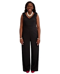 Kasper Women's Tie-Strap Jumpsuit, Regular & Plus