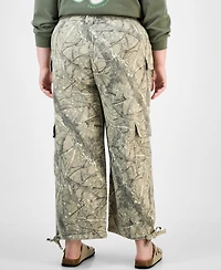 Madden Girl Trendy Plus Camouflage Utility Joggers