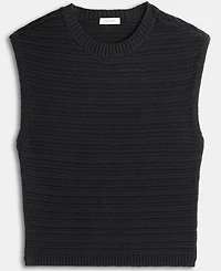 On 34th Women's Textured-Stitch Sleeveless Sweater, Exclusively at Macy's