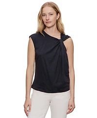 Sanctuary Women's So Twisted Asymmetric Muscle T-Shirt