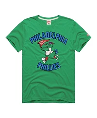 Homage Men's Green Philadelphia Phillies Hyper Local Tri-Blend T-Shirt