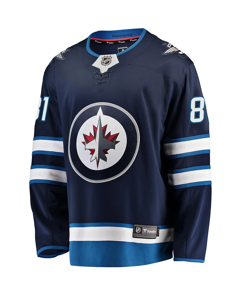 Fanatics Men's Kyle Connor Navy Winnipeg Jets Breakaway Replica Jersey