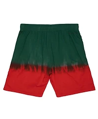 Mitchell & Ness Men's Green Seattle Supersonics Tie-Dye Shorts