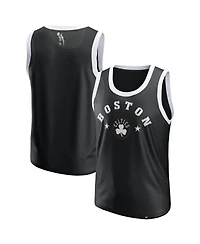 Fanatics Men's Black Boston Celtics Mesh Tank Top