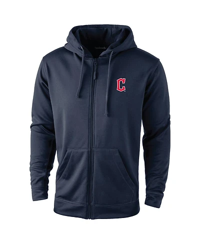 Dunbrooke Men's Navy Cleveland Guardians Trophy Full-Zip Hoodie
