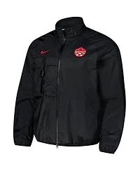 Nike Men's Black Canada Soccer 2024 Halo Anthem Full-Zip Jacket