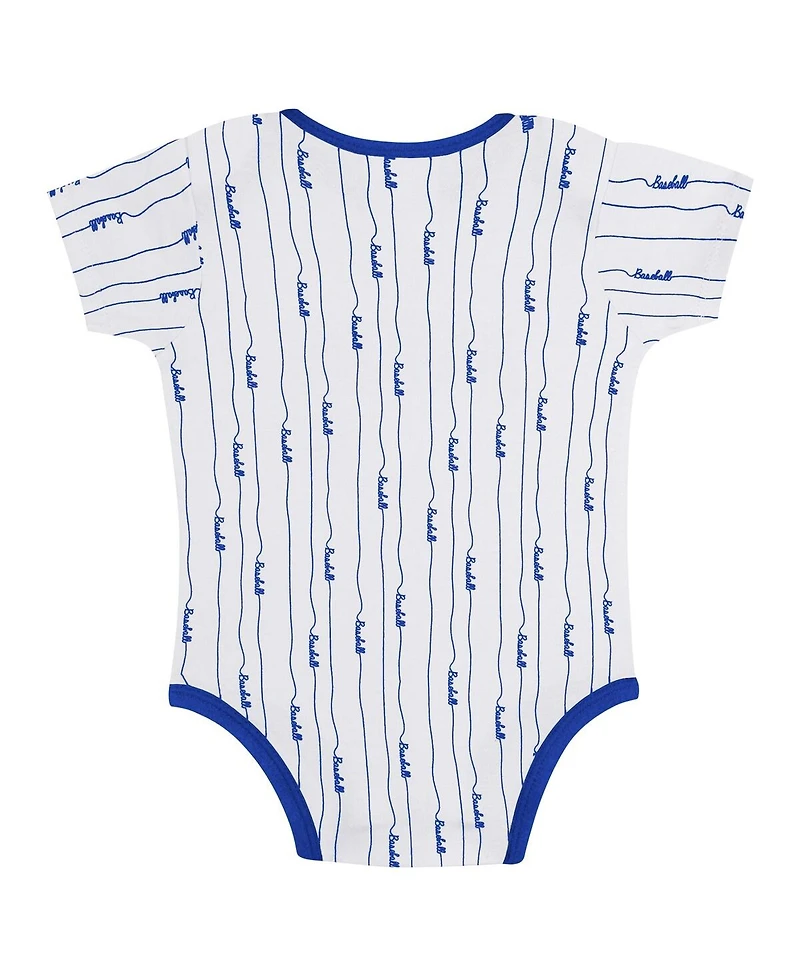 Outerstuff Baby Boys and Girls 2-Piece Chicago Cubs Play Ball Bodysuit