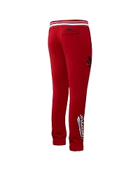 Pro Standard Men's Cardinal Arkansas Razorbacks Script Tail Fleece Sweatpants