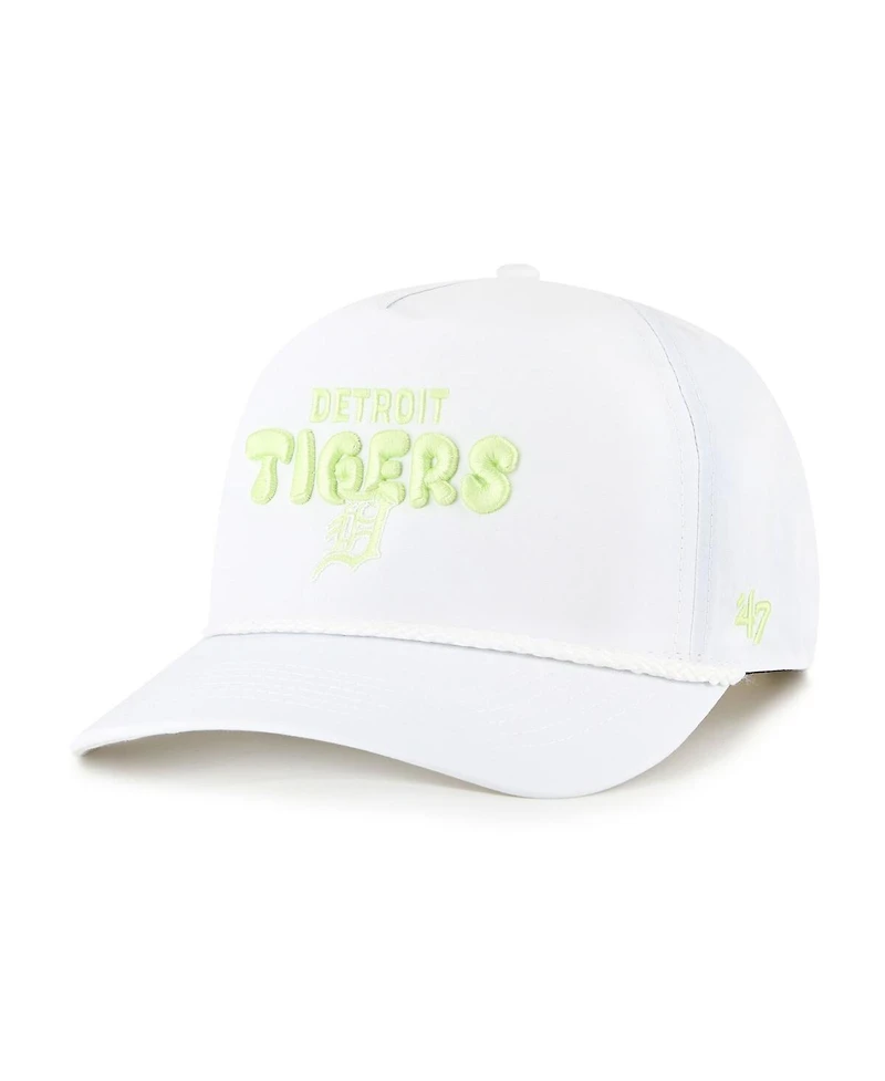 '47 Brand Women's White Detroit Tigers Bright Side Adjustable Hitch Hat