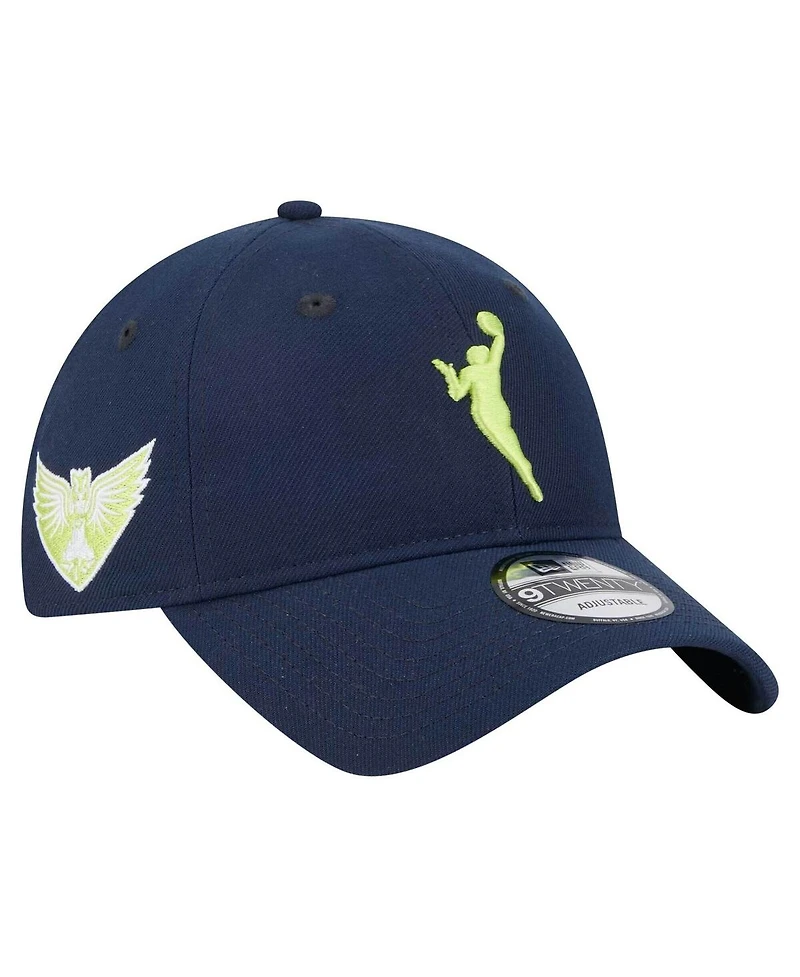 New Era Men's Navy Dallas Wings 9TWENTY Adjustable Hat