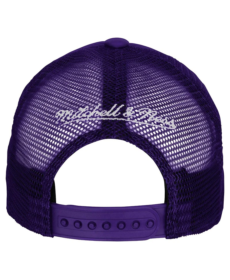 Mitchell & Ness Big Boys and Girls Purple Phoenix Suns Core Evergreen Trucker Adjustable Hat