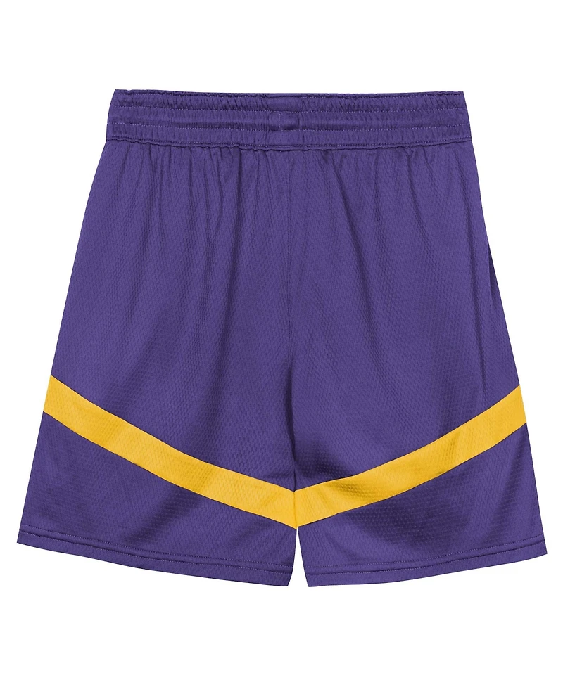Nike Preschool 2-Piece Purple Los Angeles Lakers Mesh Tank Top and Shorts Set