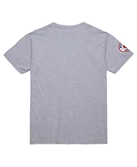 Mitchell & Ness Men's David Ortiz Grey Heather Boston Red Sox Cooperstown Collection Player T-Shirt