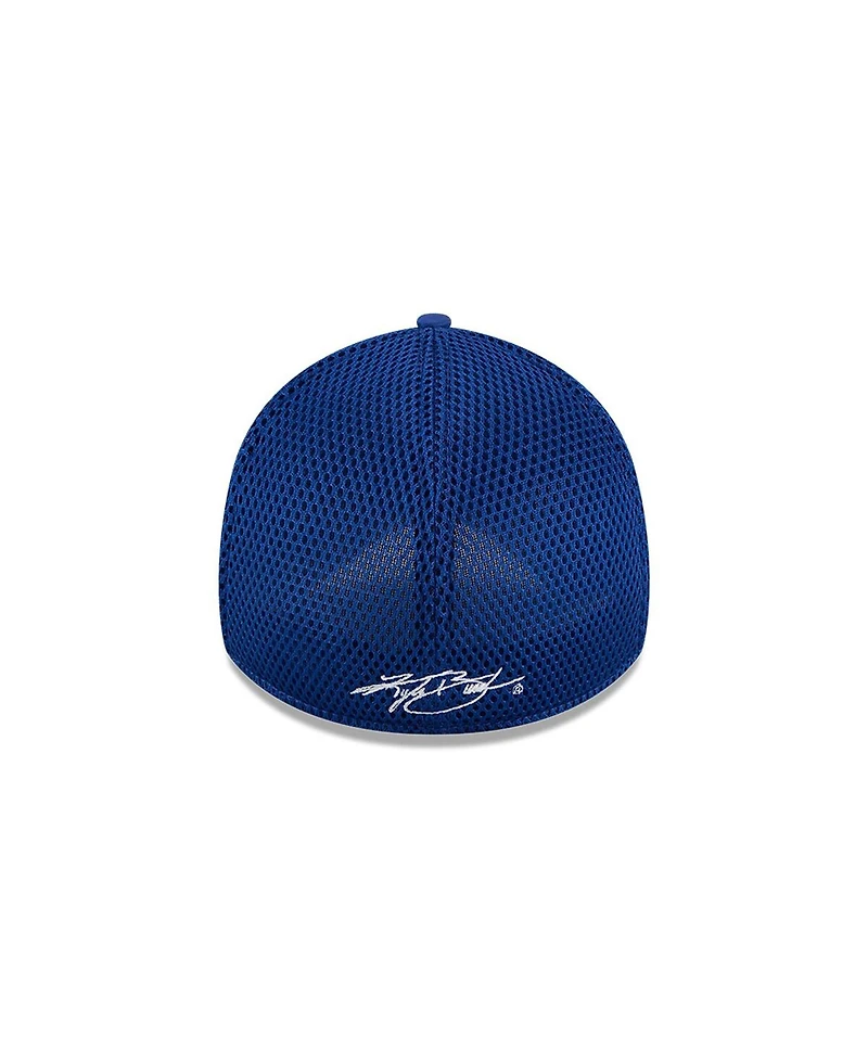 New Era Men's Blue Kyle Busch Camo 39THIRTY Flex Hat