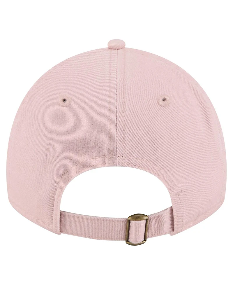 New Era Women's Pink Golden State Warriors Gameday Preppy 9TWENTY Adjustable Hat