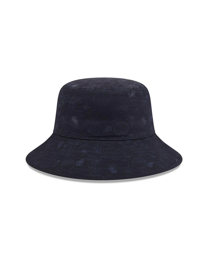 New Era Big Boys and Girls Navy Houston Astros 2025 Spring Training All Over Print Bucket Hat