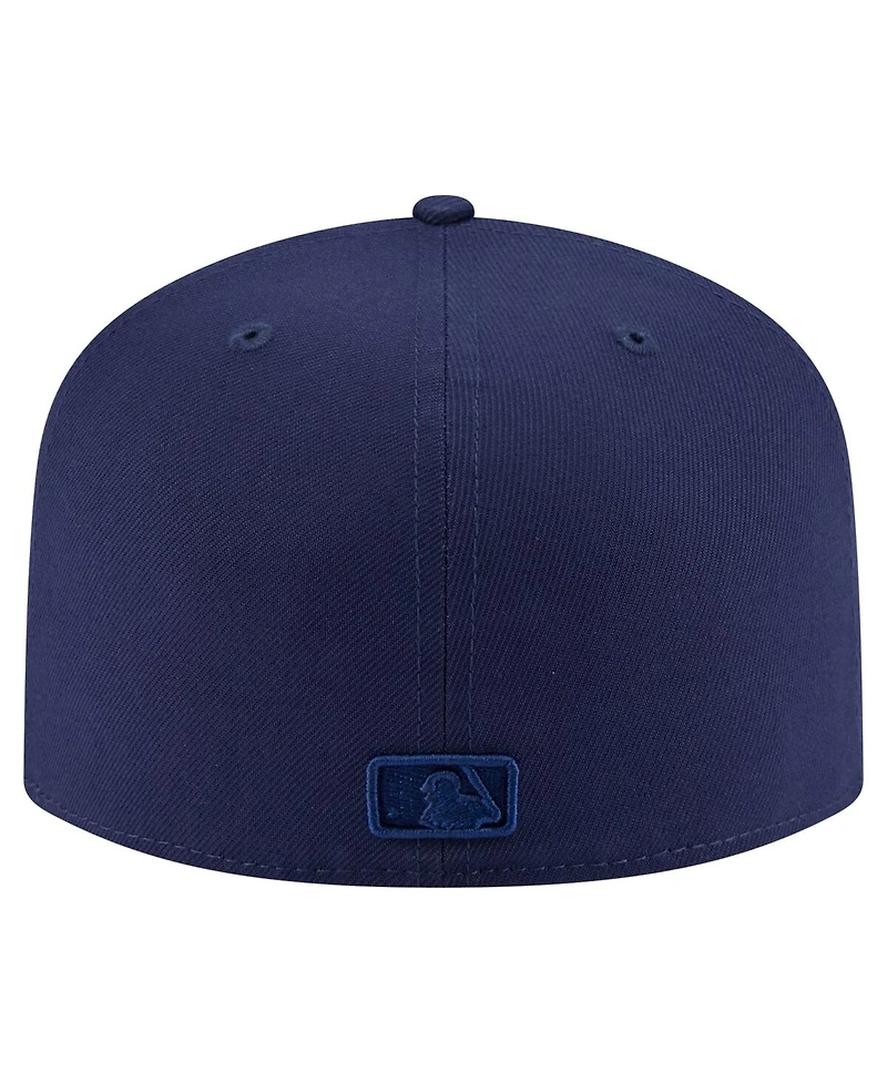 New Era Men's Navy Seattle Mariners Color Pack A-Frame 59FIFTY Fitted Hat
