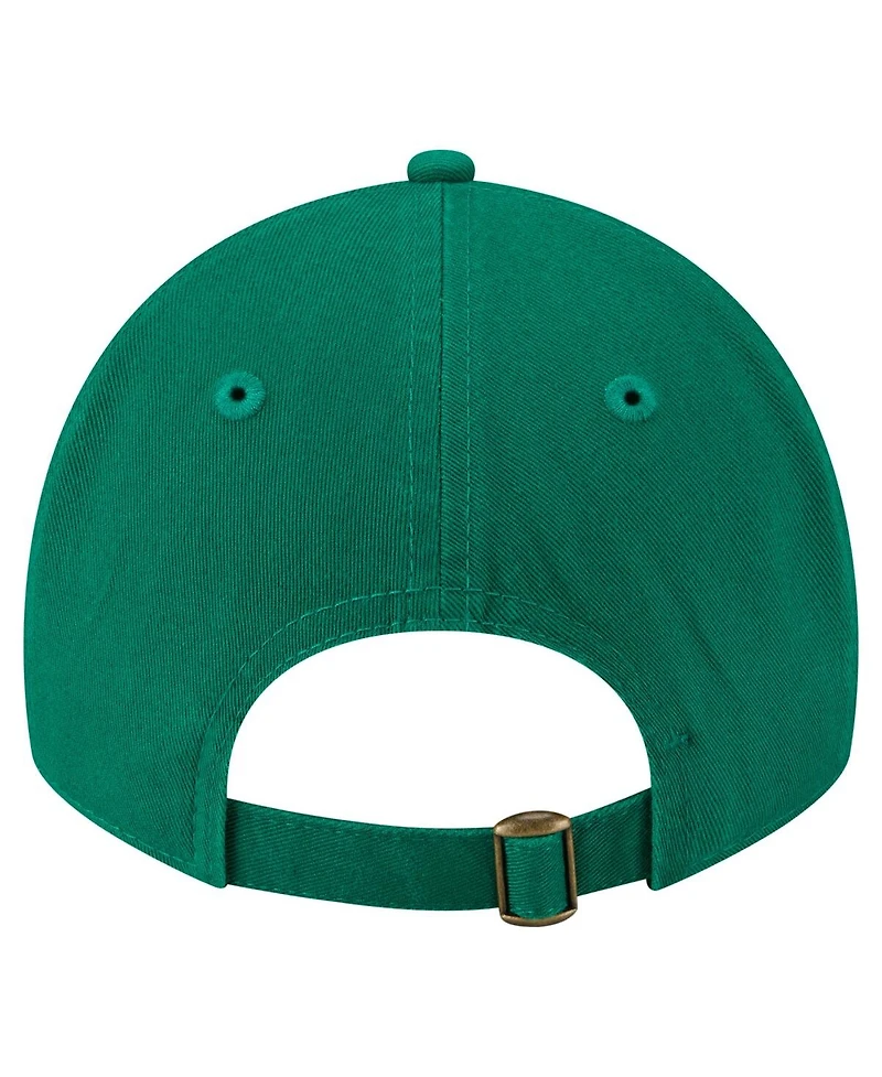New Era Women's Kelly Green Boston Celtics Gameday Preppy 9TWENTY Adjustable Hat
