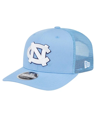 New Era Men's Carolina Blue North Carolina Tar Heels Primary 9SEVENTY Trucker Stretch-Snap Hat