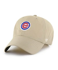 '47 Brand Men's Khaki Chicago Cubs Performance Clean Up Adjustable Hat