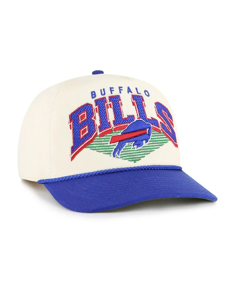 '47 Brand Men's Cream Buffalo Bills Pomona Rope Adjustable Hitch Hat