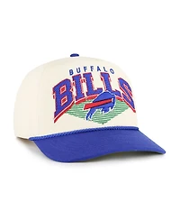 '47 Brand Men's Cream Buffalo Bills Pomona Rope Adjustable Hitch Hat