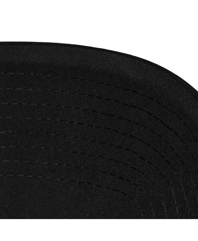 Mitchell & Ness Men's Black San Jose Earthquakes Perfect Strapback Adjustable Hat
