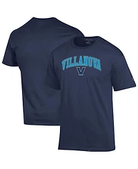 Champion Men's Navy Villanova Wildcats Arch Over Logo T-Shirt