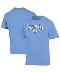 Champion Men's Carolina Blue North Tar Heels Arch Over Logo T-Shirt