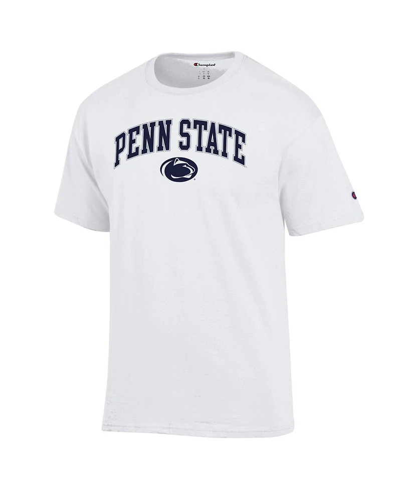 Champion Men's White Penn State Nittany Lions Arched Logo T-Shirt