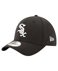 New Era Men's Black Chicago White Sox 125th Anniversary 39THIRTY Flex Hat