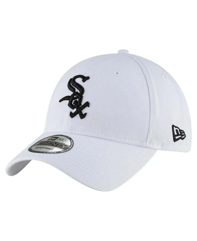 New Era Men's White Chicago White Sox 125th Anniversary 9TWENTY Adjustable Hat