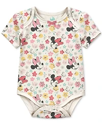 Disney Baby Girls 3-Pc. Minnie Mouse Bodysuits & Joggers Set