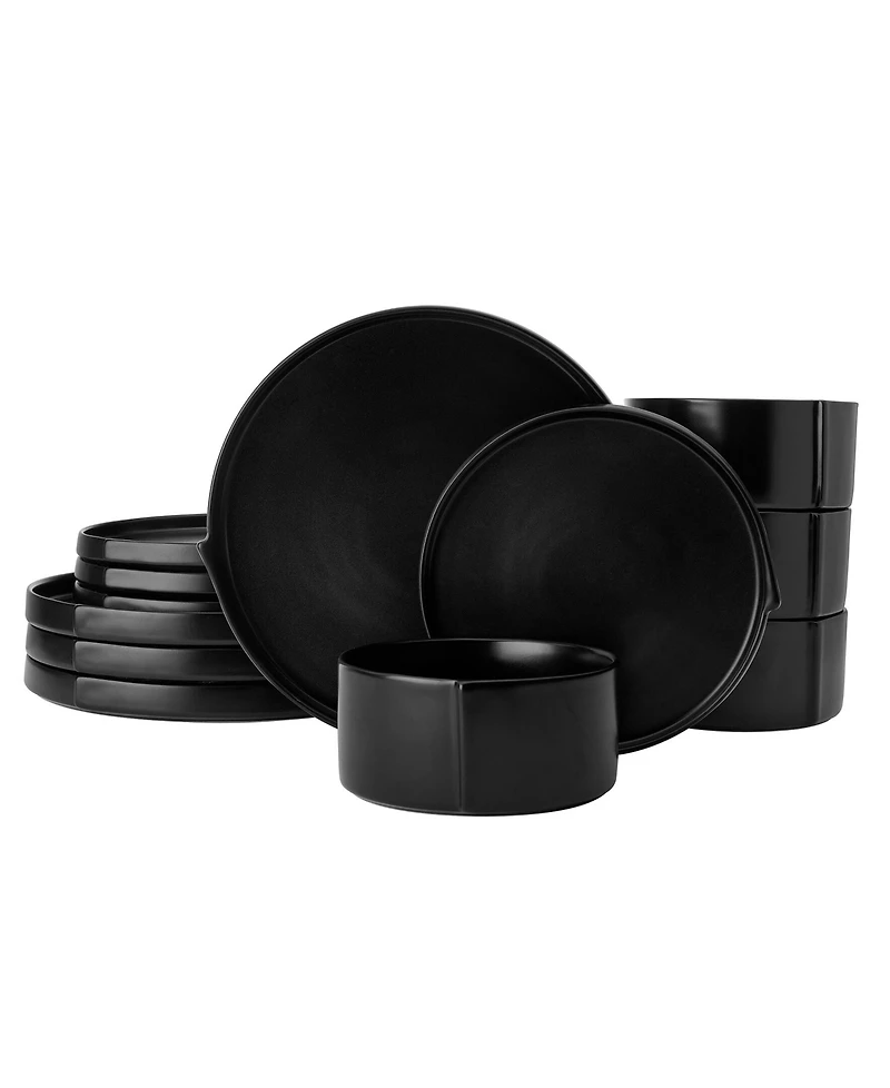 Pfaltzgraff Contemporary Edge 12-Pc. Dinnerware Set, Service for 4