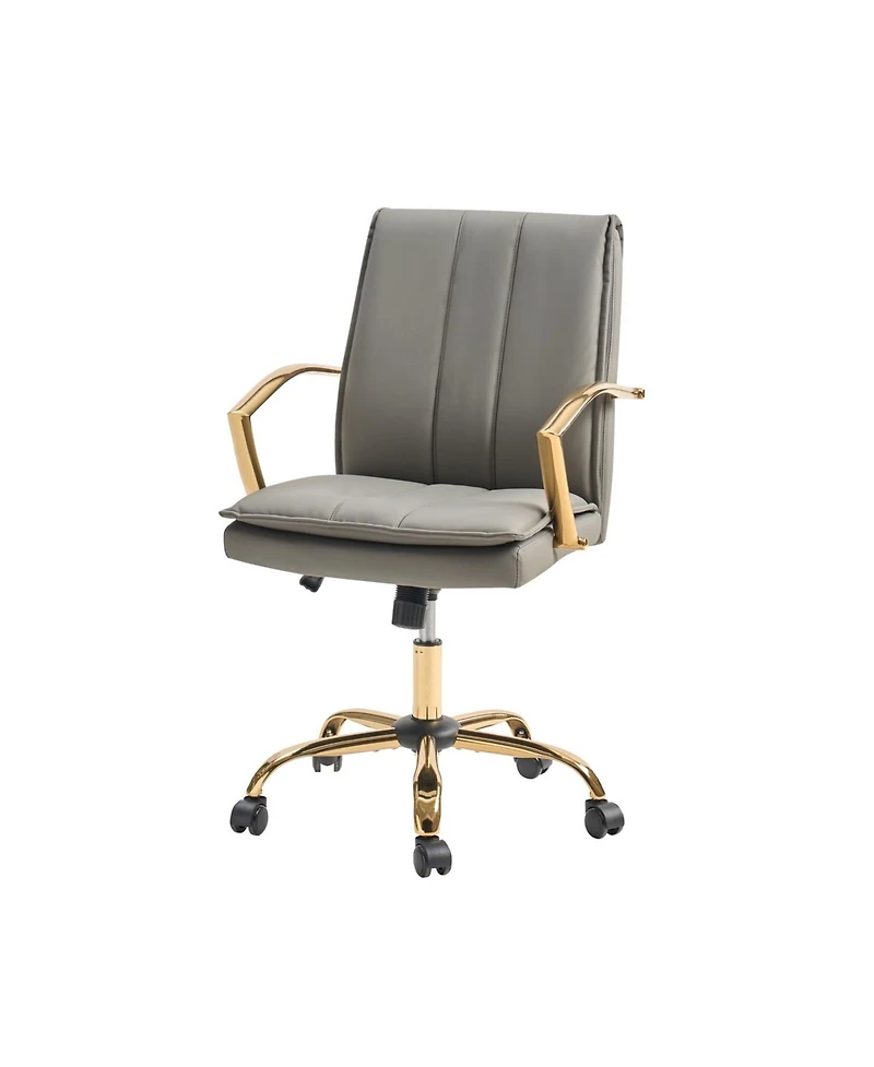 Gabriela Modern Rocking Tilting Office Chair with 360-degree Swivel Base