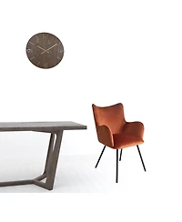 Velvet and Modern Dining Chair for Stylish Kitchen or Dining Room Seating