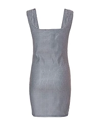 Quiz Women's Bengaline Gingham Bodycon Dress