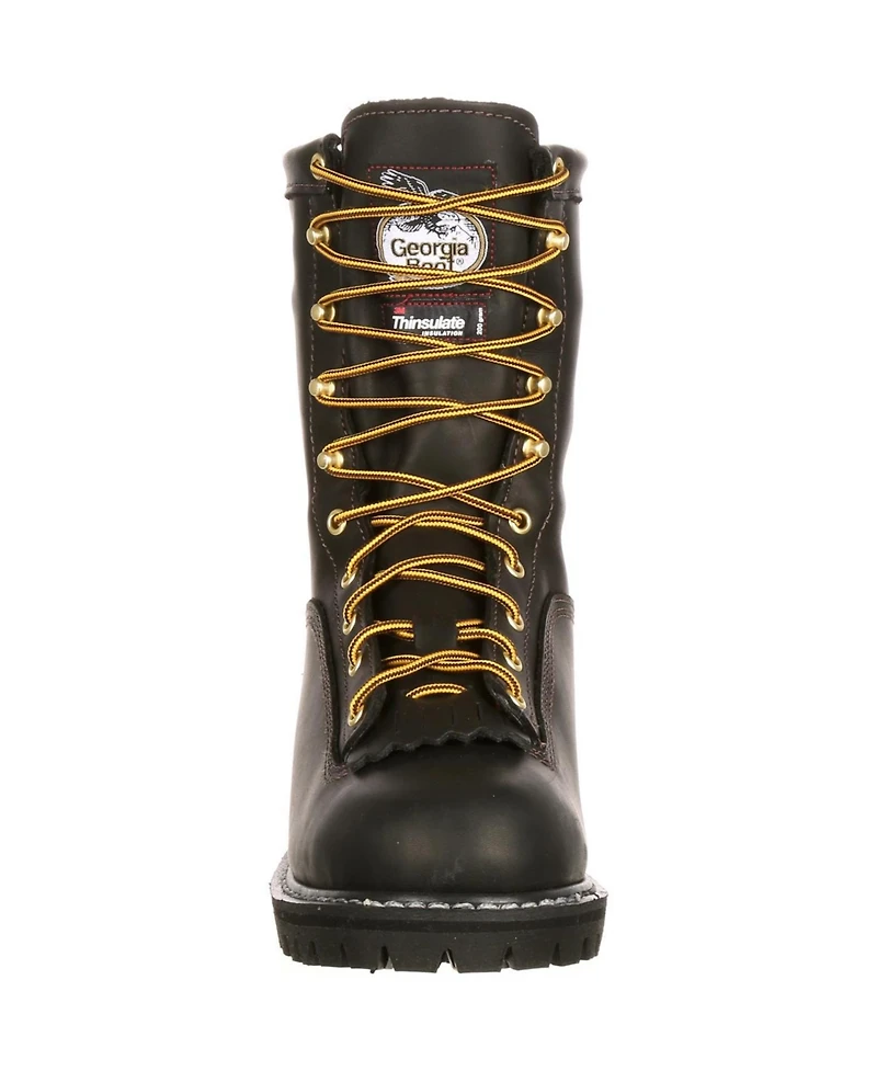 Georgia Boot Men's Lace-to-Toe Gore-tex Waterproof 200G Insulated Work Boot