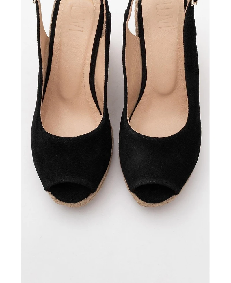 Ryan Suede Leather Espadrilles (Women)