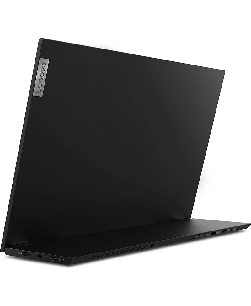 Lenovo ThinkVision M15 15.6" 16:9 Full Hd Portable Ips Wled Monitor, Raven Black
