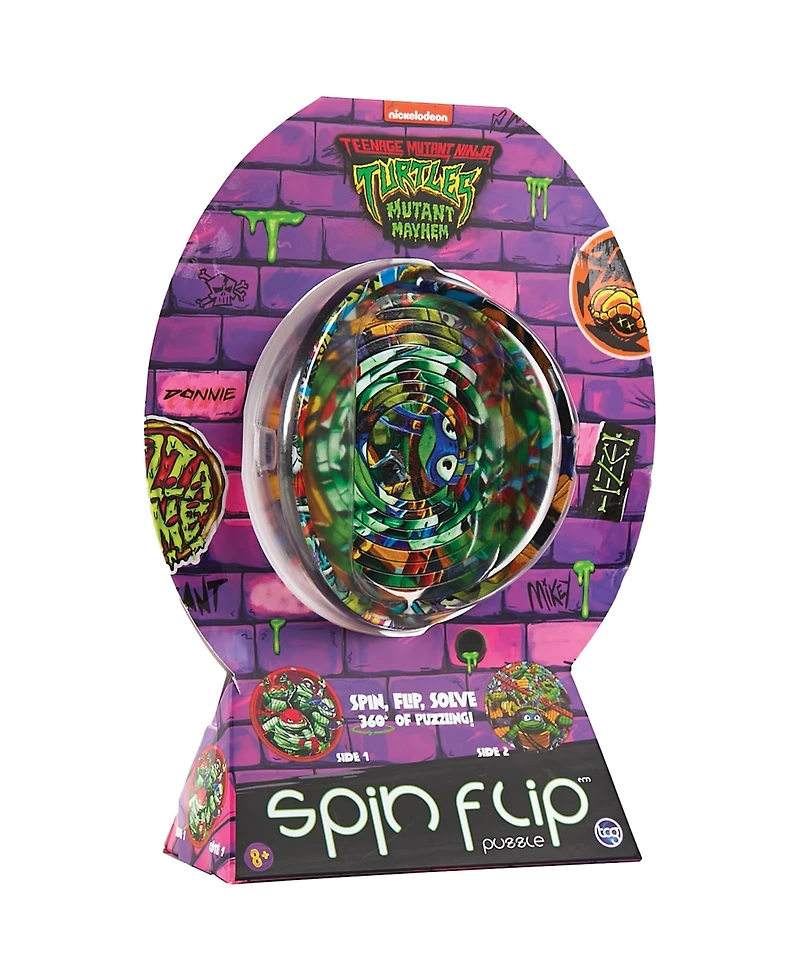 Spin Flip Puzzle: Tmnt Turtle Power