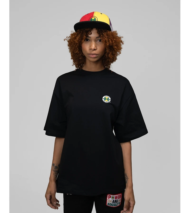 Cross Colours Men's Circle Logo T-Shirt