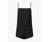 WeWoreWhat Women's Lace Panel Romper