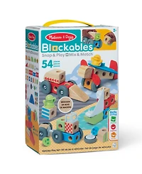 Melissa and Doug Blockables Vehicles Playset