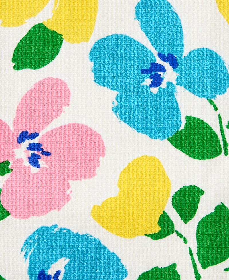 kate spade new york Painterly Bouquet Cotton Kitchen Towel Set, 17" x 28"