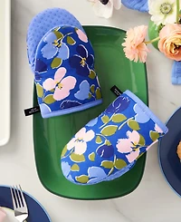 kate spade new york Painterly Bouquet Mini Mitt Set, 5.5" x 8"