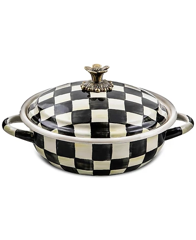 MacKenzie-Childs Courtly Check Medium Casserole Dish